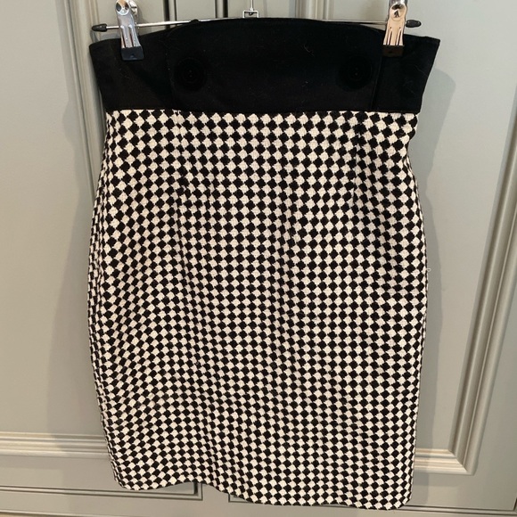 Vintage Dresses & Skirts - Vintage Karl Lagerfeld Virgin Wool Pencil Skirt Chanel Era Germany